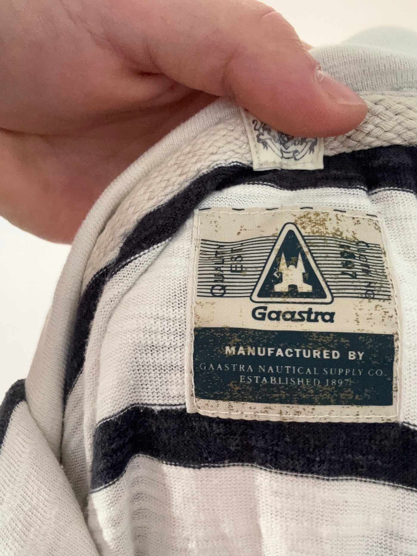 Gaastra Randig Hoodie Herr