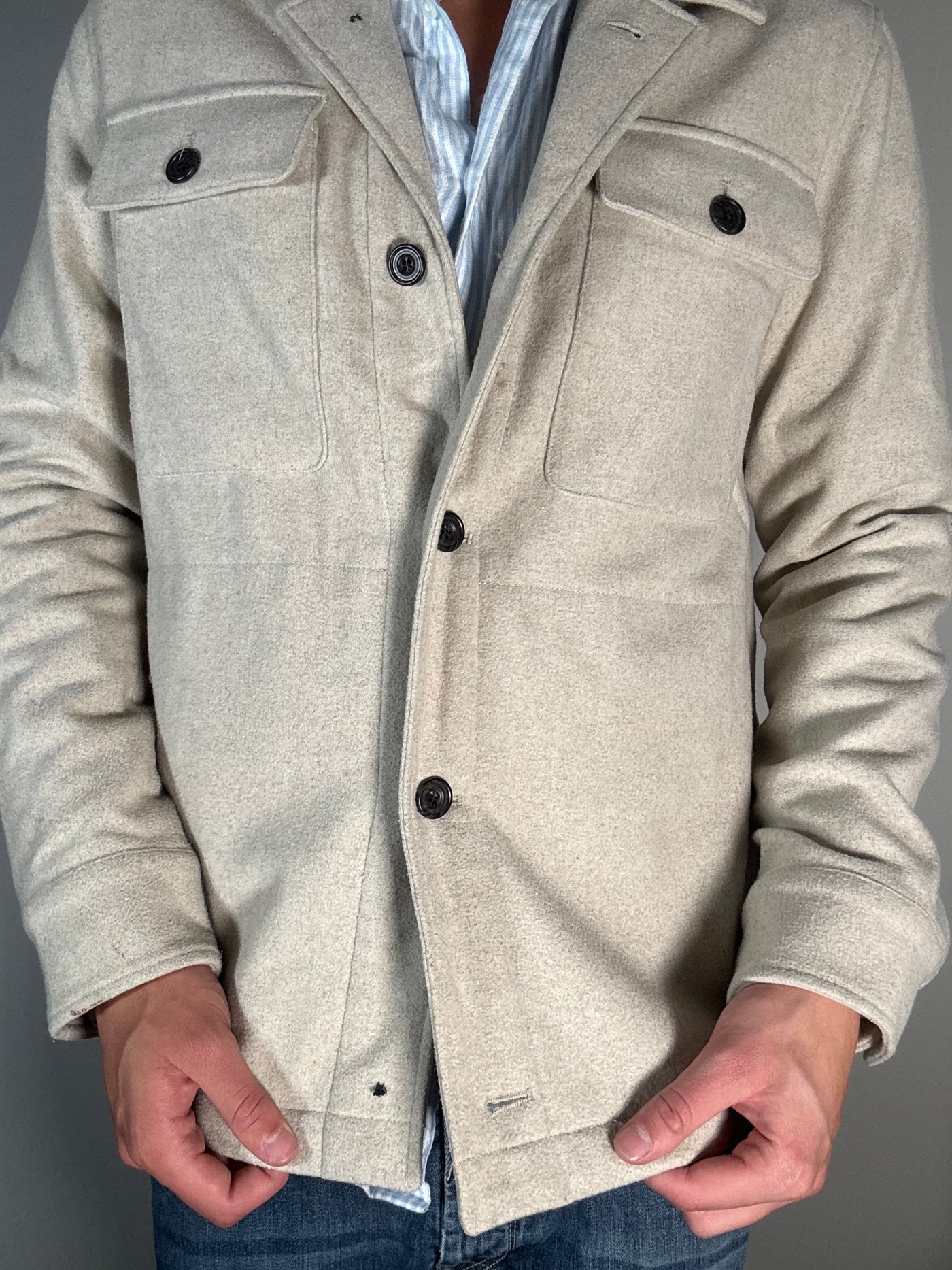Bläck Overshirt Herr