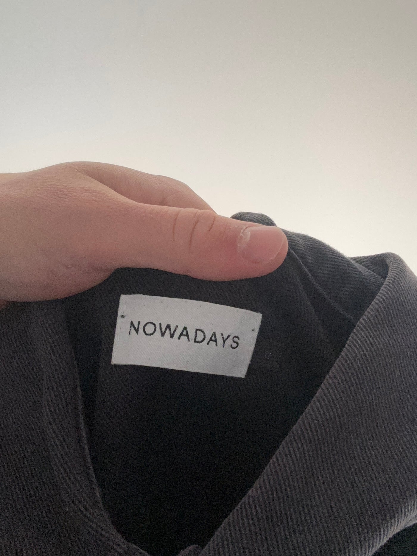 Nowadays Overshirt Herr