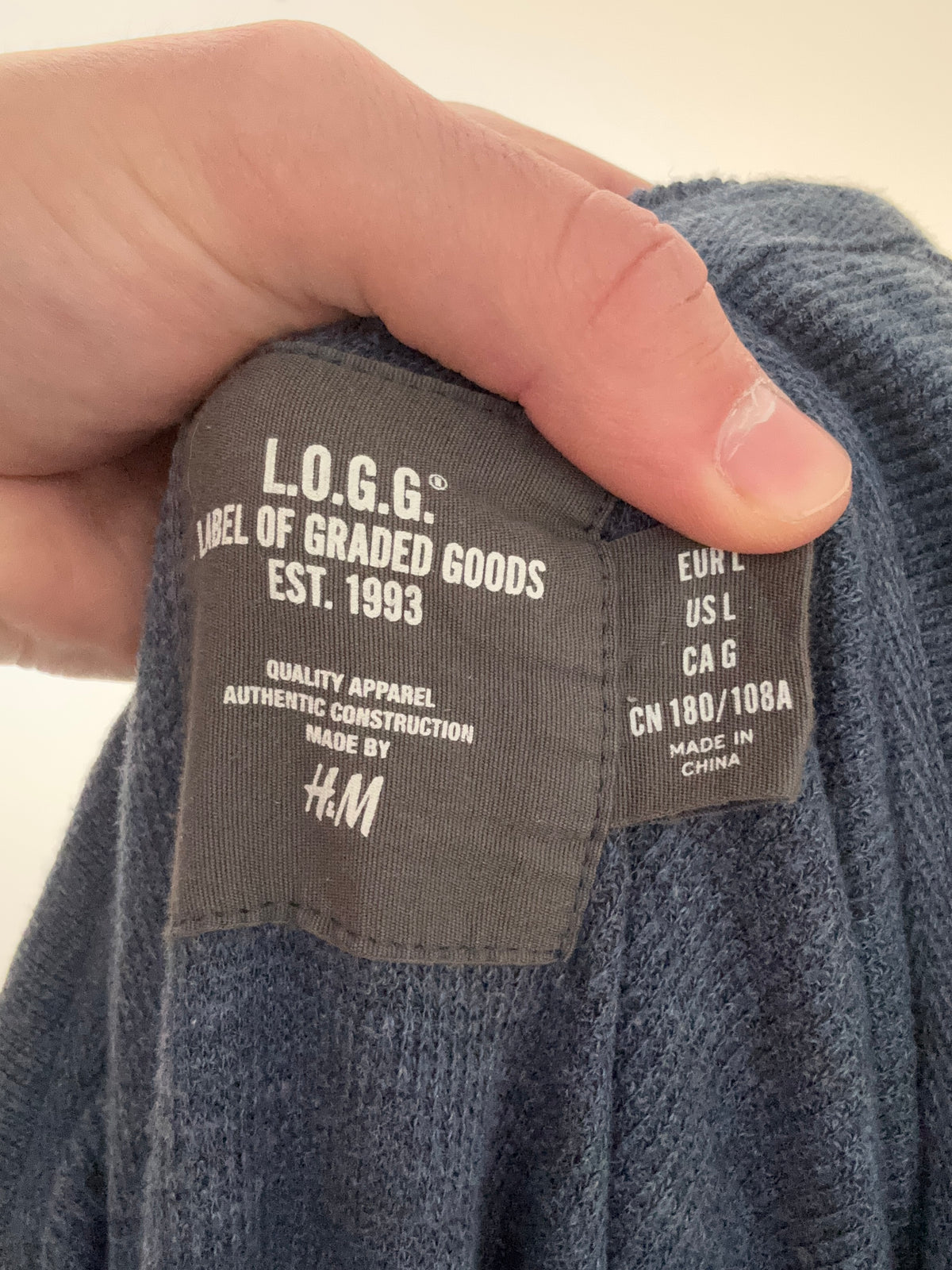 H&M Hoodie Herr