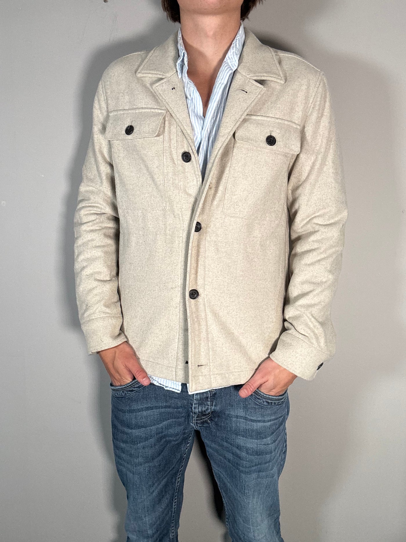 Bläck Overshirt Herr