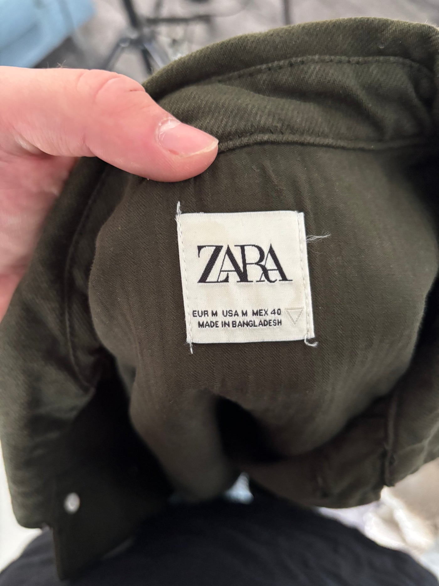 Zara  Överskjorta Herr