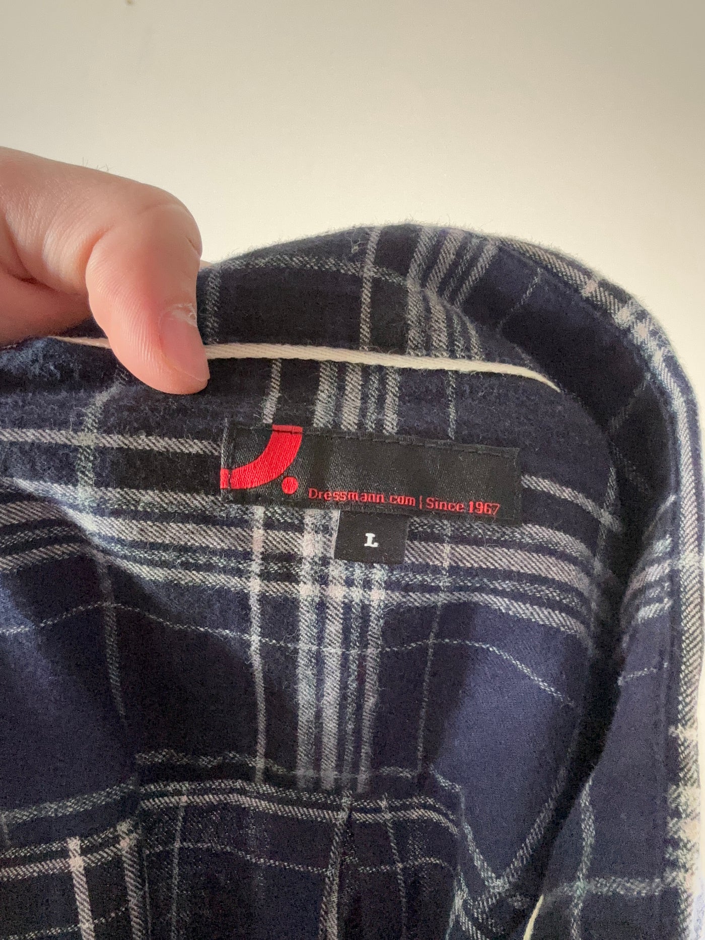 Dressmann  Flanellskjorta Herr